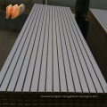 17mm Melamine Paper Face Slotted MDF with Aluminum 0.4mm-0.5mm